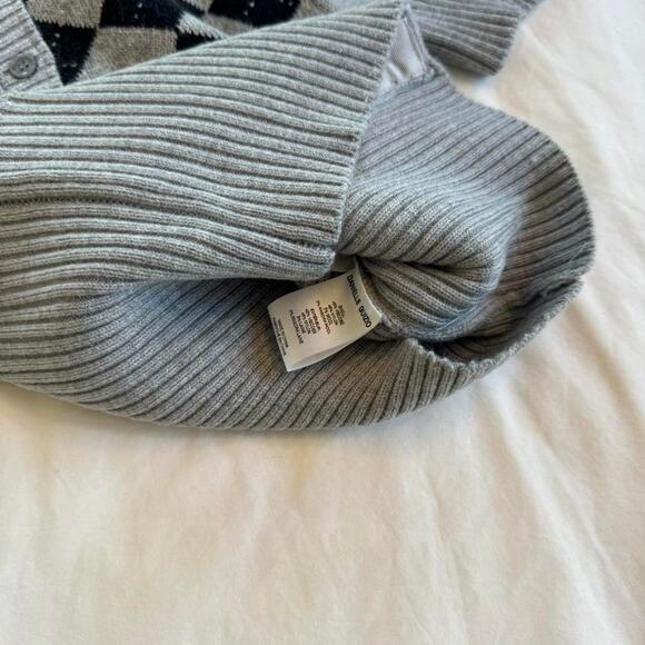 Guizio grey and black argly cardigan - Picture 2 of 2